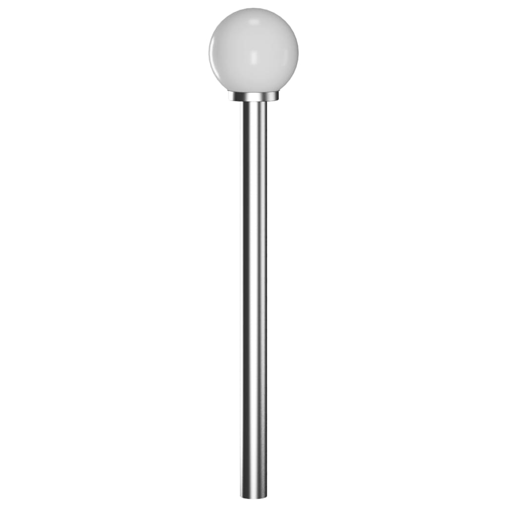 vidaXL Vysoká zahradní lampa s 1 svítidlem 110 cm