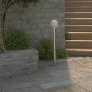 Vysoká zahradní lampa s 1 svítidlem 110 cm - obrázek 1