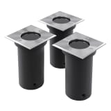 vidaXL Ground Lights 3 pcs