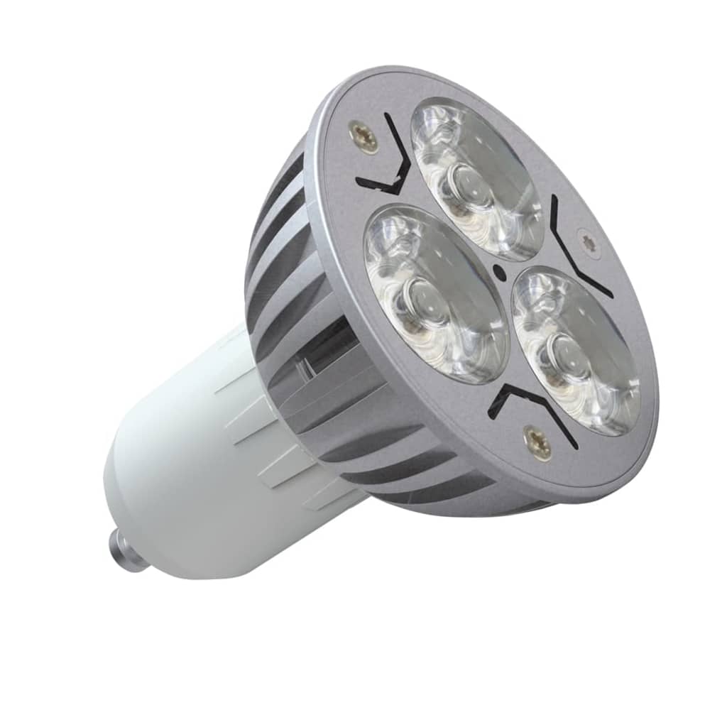 

vidaXL LED Spots GU10 3 Watt 300 Lumen (10 stuks)