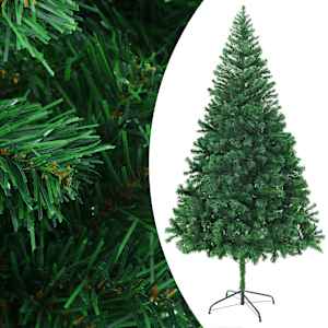 vidaXL Dirbtinė kalėdinė eglutė su storomis &scaron;akomis, 210 cm