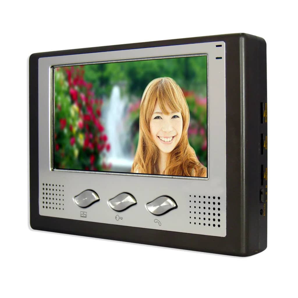 

vidaXL Deurtelefoon inclusief camera en 7 inch kleurenscherm