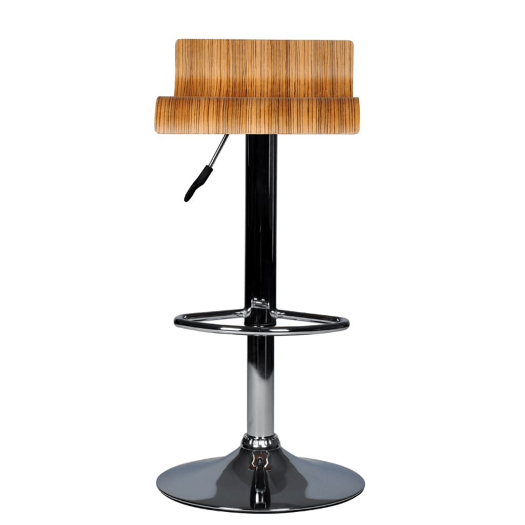 vidaXL Bar Stools 2 pcs Wood