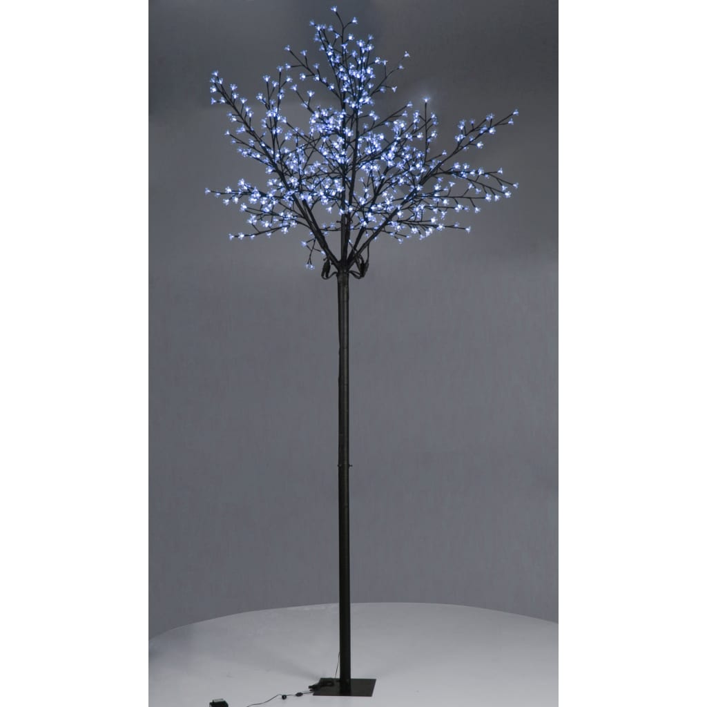 Kirsikankukka LED Valopuu Sininen Valo 300cm