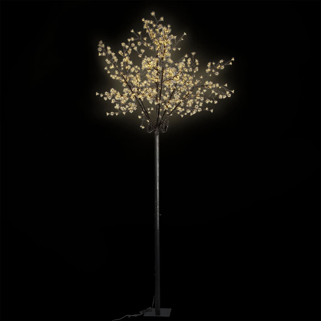 Kirsikankukka LED Valopuu Keltainen Valo 300cm