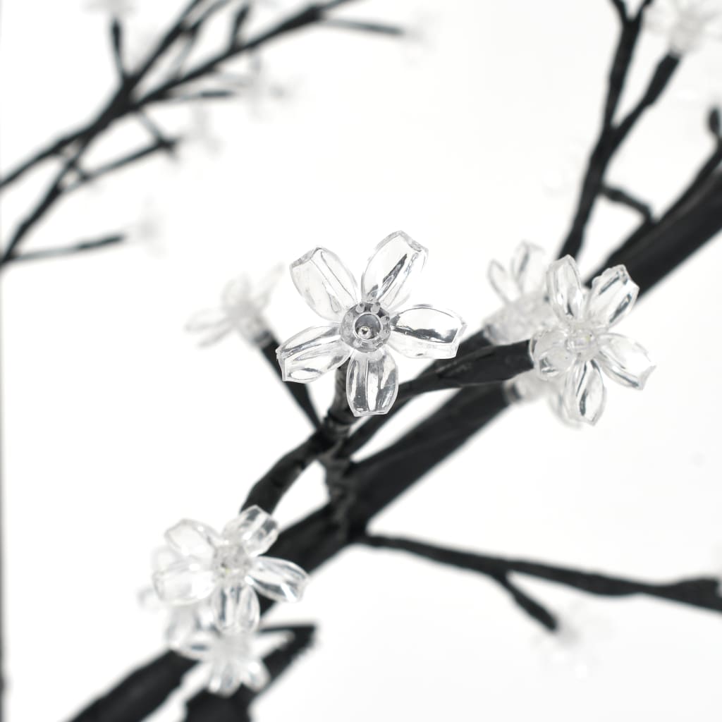 LED strom čerešňové kvety teplé biele svetlo 108 LED