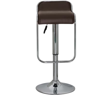 vidaXL Tabourets de bar 2 pcs Marron