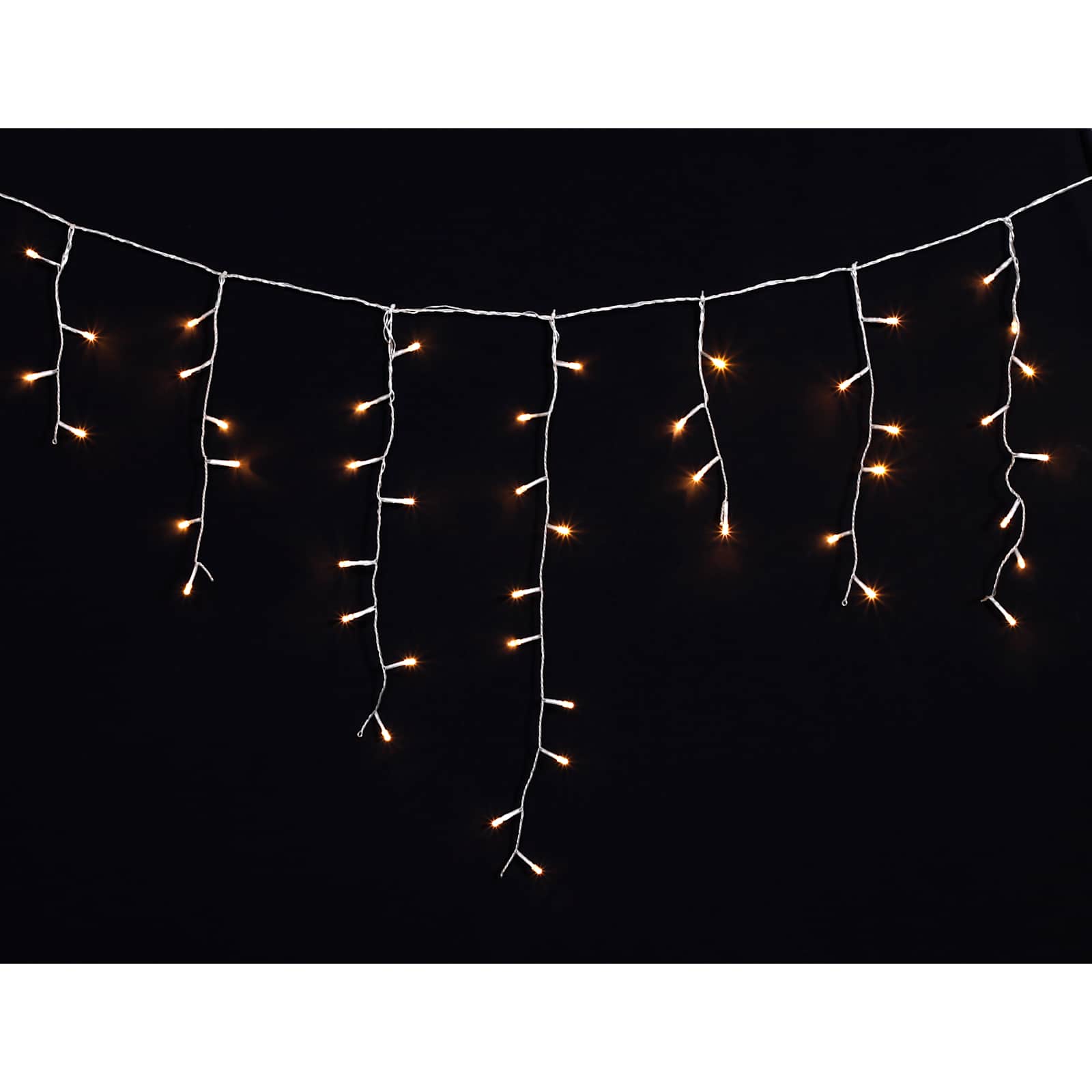 Éclairage en Guirlande de Noël Vert Métal