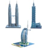 Puzzle 3D Azja