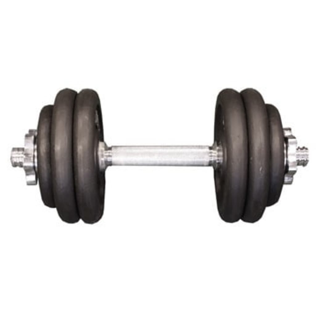 

vidaXL Dumbell halter halters met een gewicht van 14,25 kg.