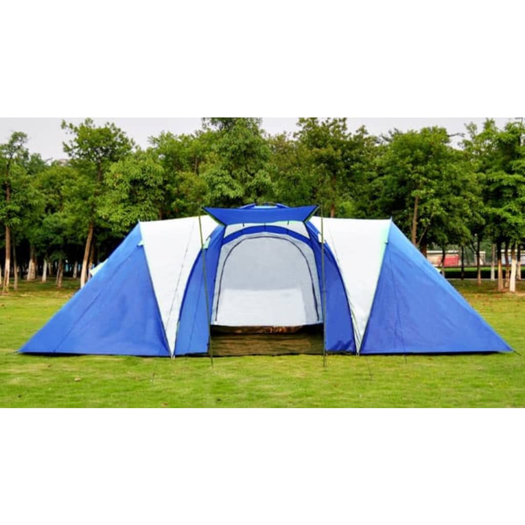 

vidaXL Koepeltent 12 personen 730 x 480 cm (blauw)