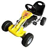 Go Kart Gelb 89 x 52 x 51 cm