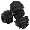 vidaXL hantlid 2 x 15 kg