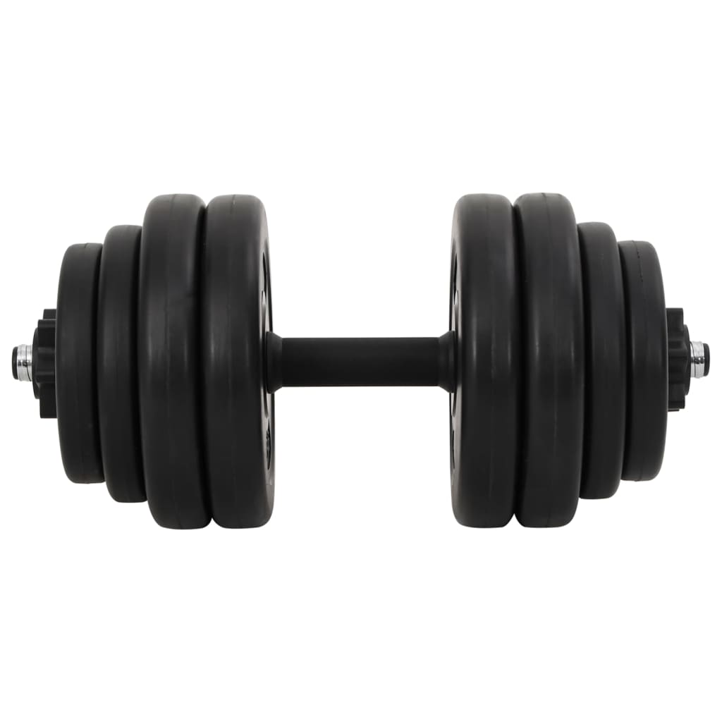 vidaXL 1 x Ganteră, 15 kg