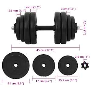 1 x činka 15 kg - obrázek 5