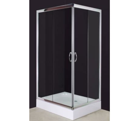 Cabine douche rectangulaire 100 x 80 cm | vidaXL.be Cabine douche rectangulaire 100 x 80 cm | vidaXL.be