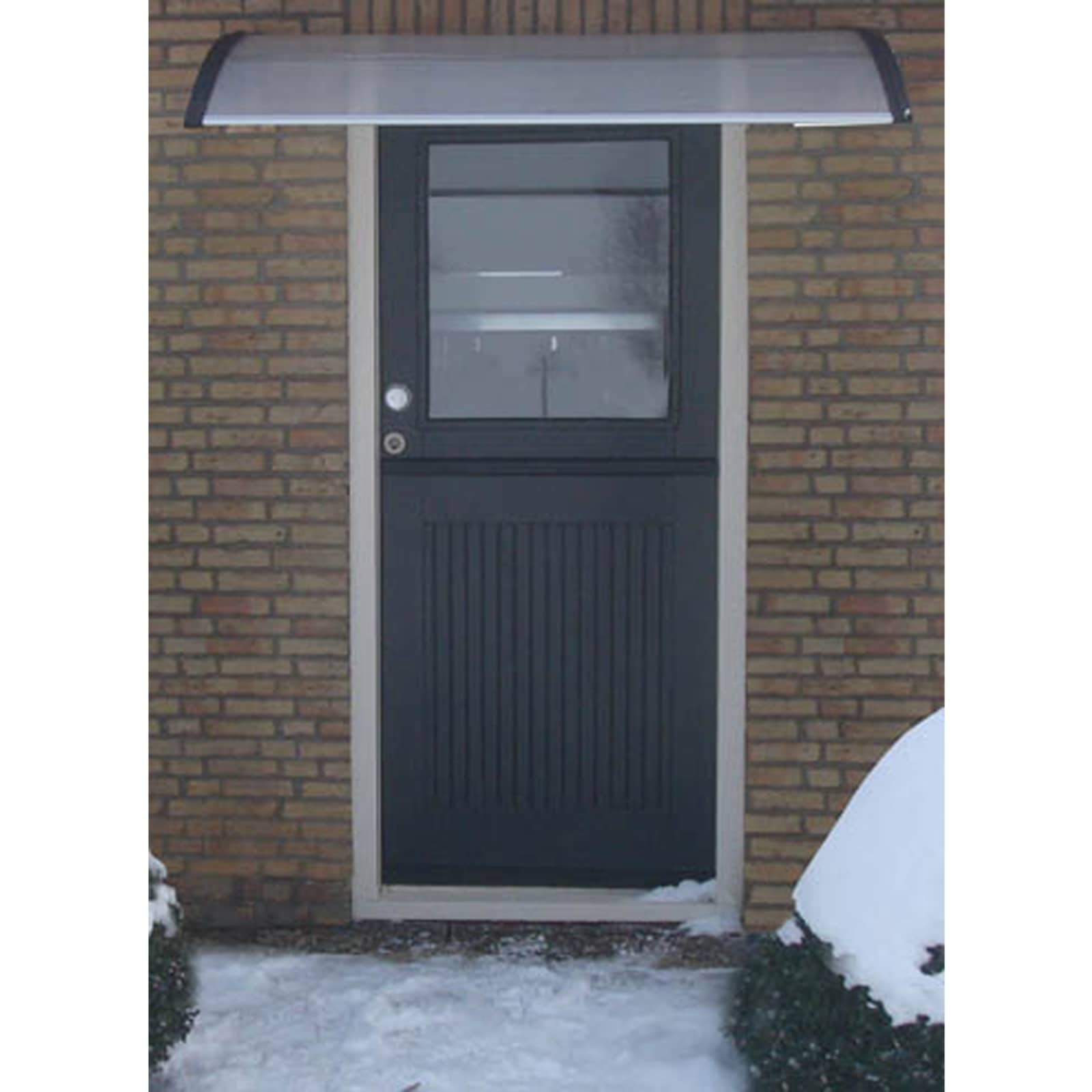 vidaXL Copertină Argintiu Plastic