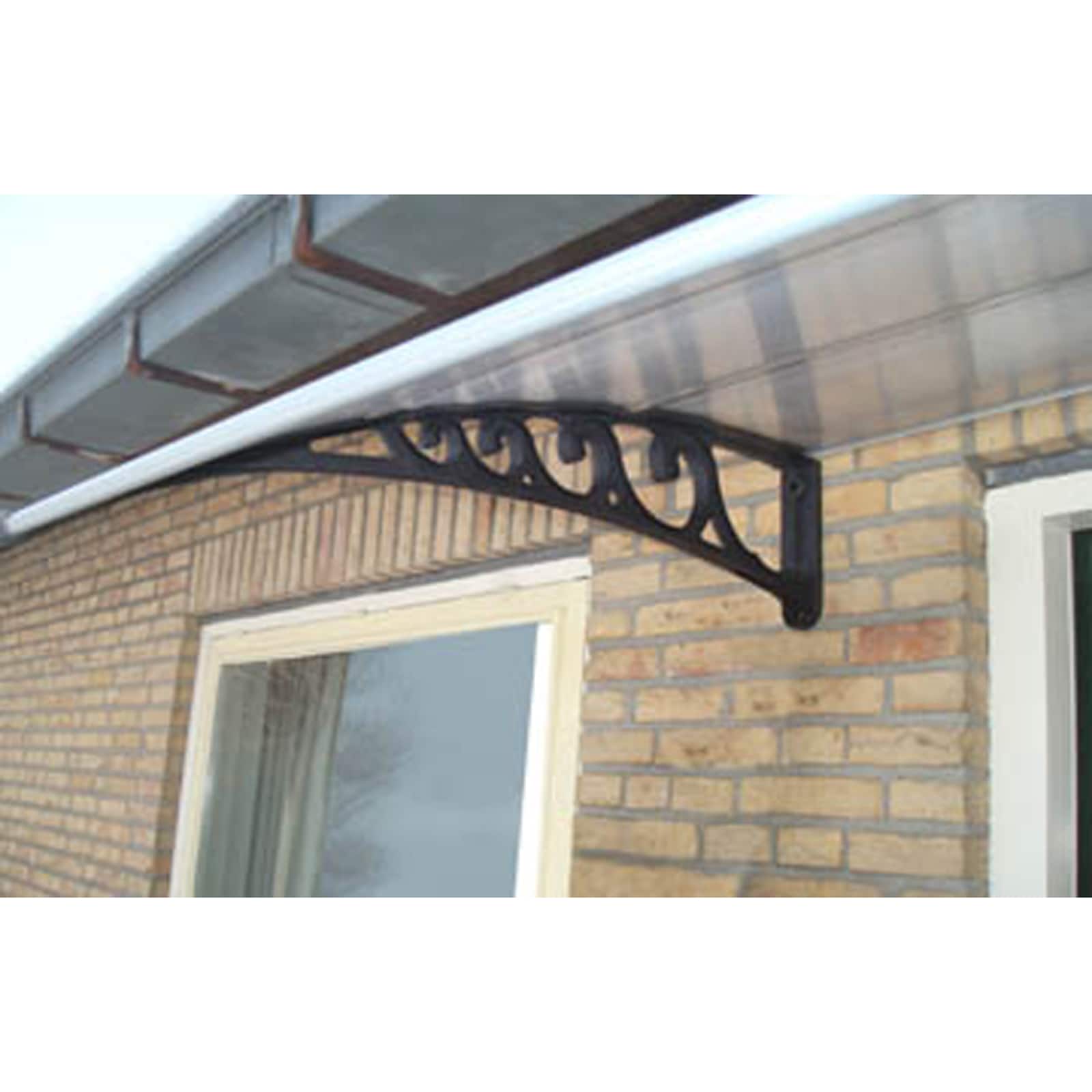 vidaXL Markies Zilver Kunststof