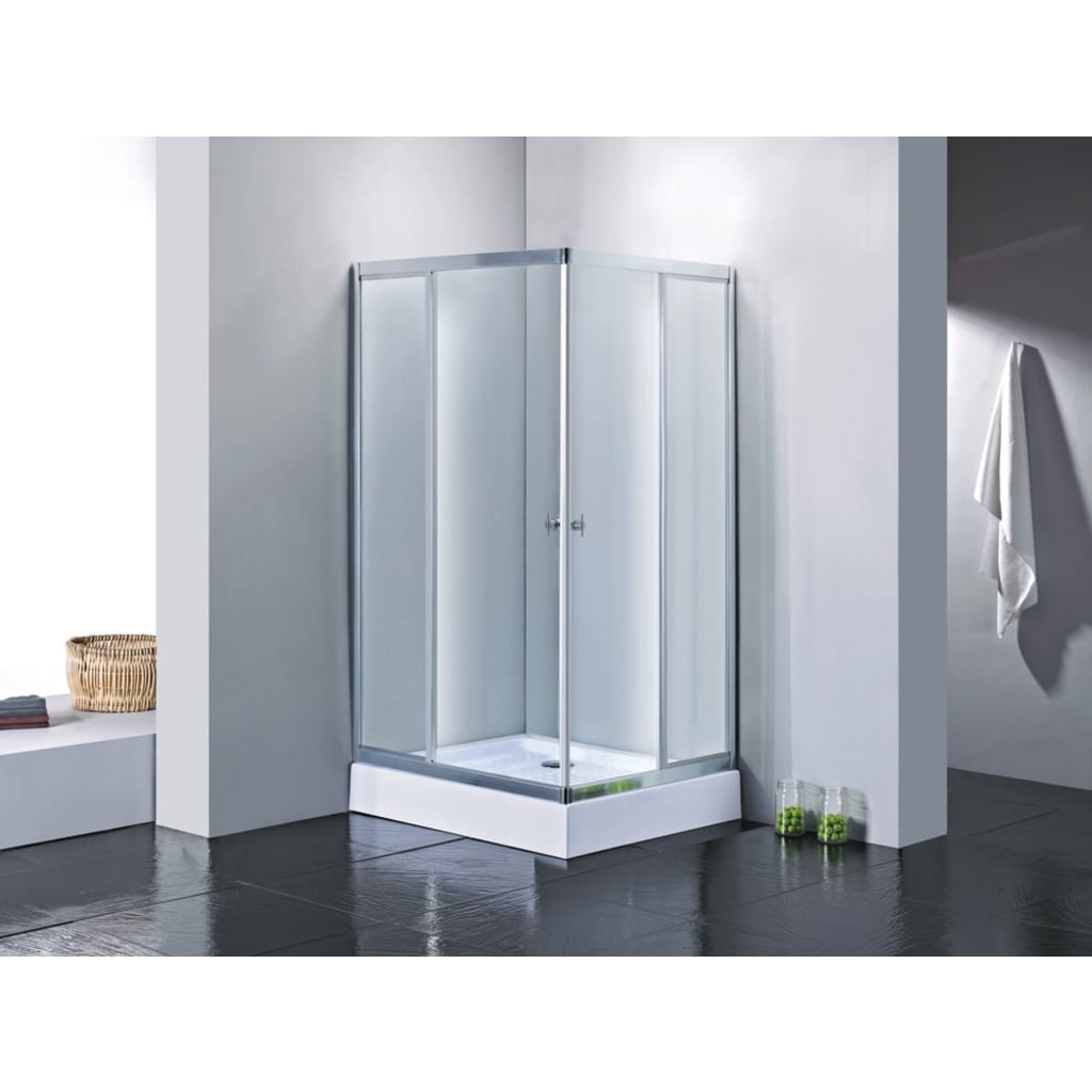 

vidaXL Douchecabine 120 x 80 cm rechthoekig
