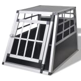 vidaXL Hundebur S aluminium