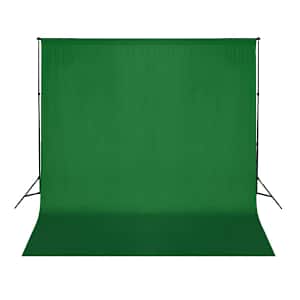 Fotopozadí bavlněné bez stojanu zelené 300 x 300 cm klíčovací - obrázek 2