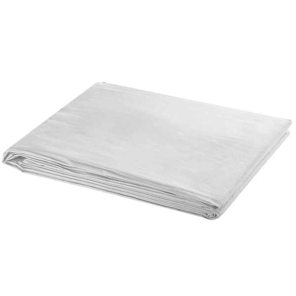 vidaXL puuvillane stuudio taust toeta, valge 500 x 300 cm