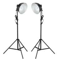 vidaXL Studiolampen met reflector en