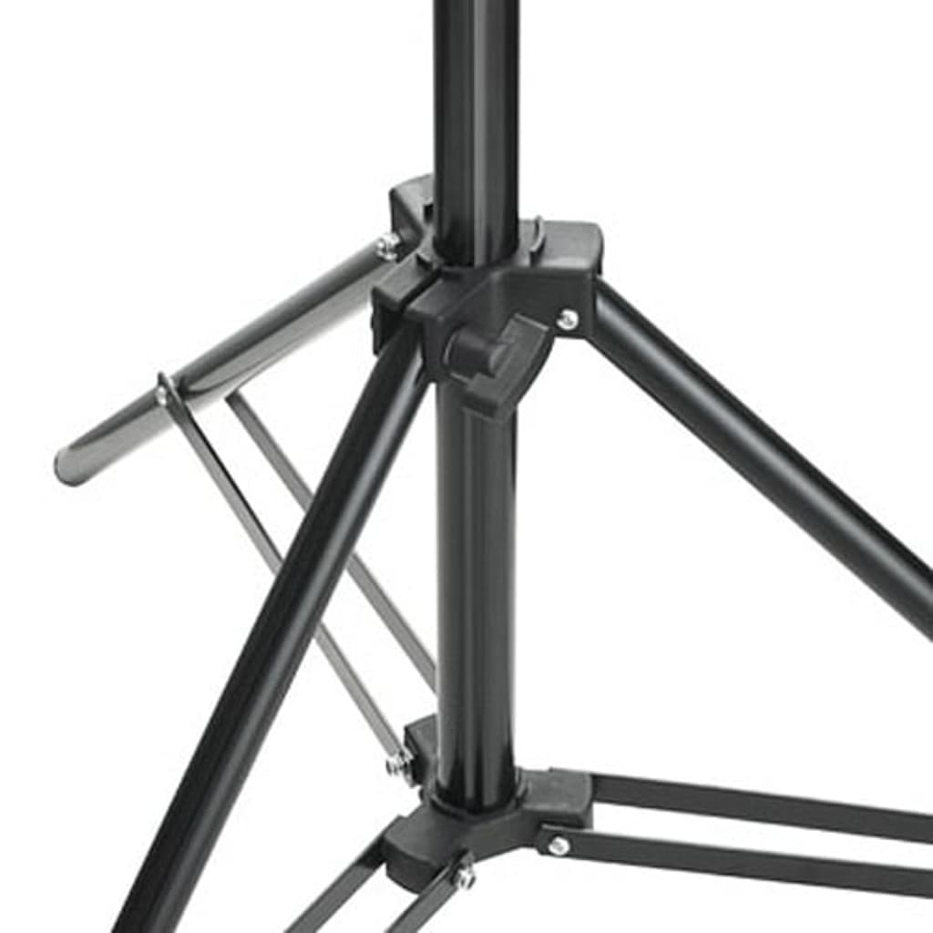vidaXL Stativ de lumini, înălțime 78-210 cm