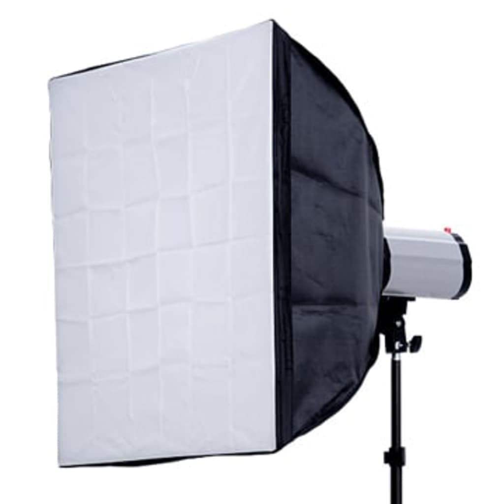 

vidaXL Fotostudio flitsset 2x flitser 120Ws 2x softbox 60 x 60 cm.