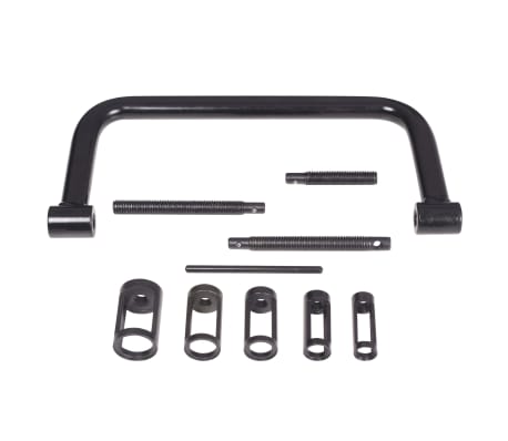 Kit Compressore Molle Valvola 12 Pezzi | Con 5 Adattatori | Per Auto, Moto E Furgoni | In Acciaio Forgato