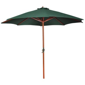 Slunečník zelený 258 cm - obrázek 1