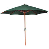 Parasoll 300 cm grön