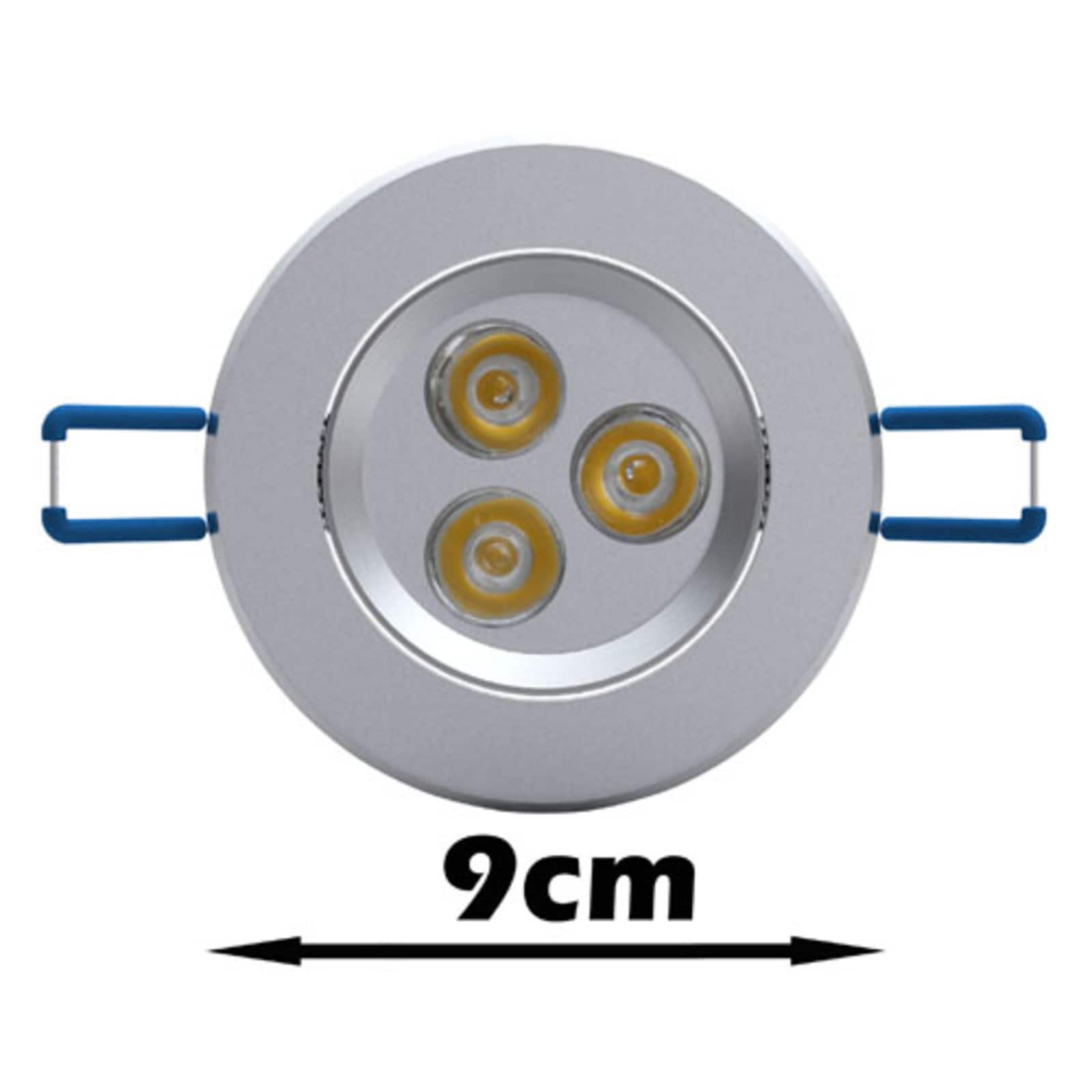Gaismas spuldze ar prožektoriem Sudrabs
