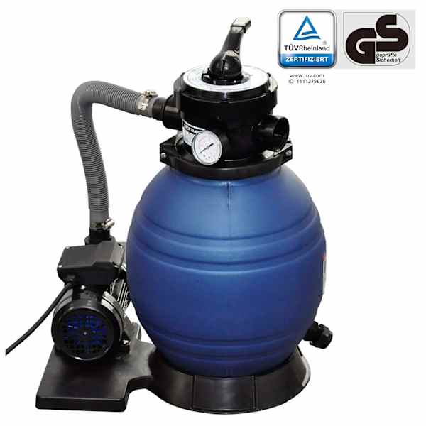 vidaXL liiva filterpump 400 W 11000 l/h