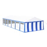 vidaXL Festtelt 12 x 6 m. blå
