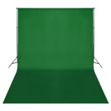 Support de fond de studio photo avec fond vert 500x300 cm