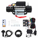 vidaXL Argano Elettrico 12 V 5909 kg