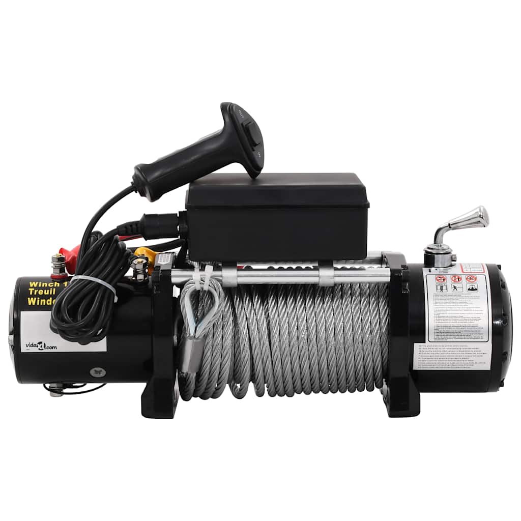 vidaXL Elektrische lier 12 V 5909 kg afbeelding