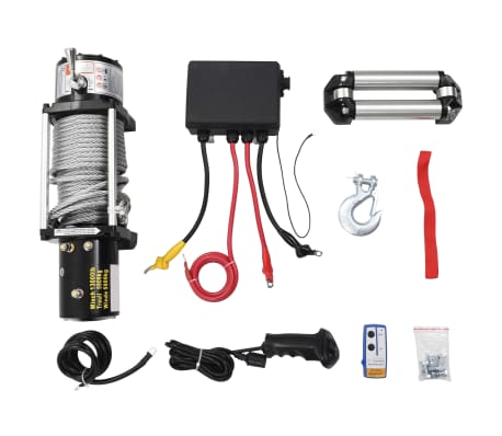 vidaXL Electric Winch 12 V 13000 lbs | vidaXL.ie