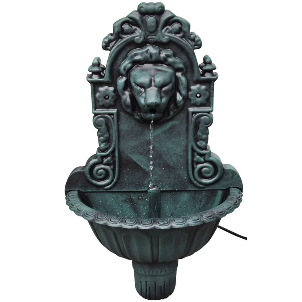 Fuente de pared diseño cabeza de león
