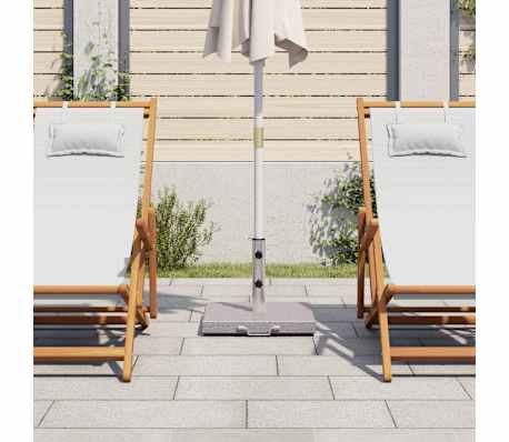 vidaXL Sonnenschirmständer 30kg Quadratisch Sonnenschirmhalter