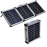Aurinkopaneelin ohjausyksikkö 45W + aurinkopaneelin akku 12V