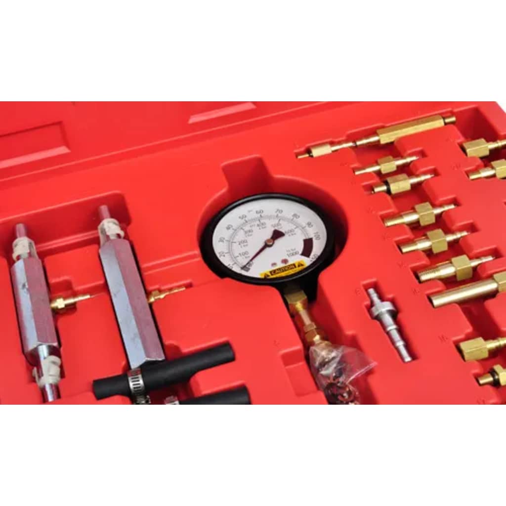 

vidaXL Brandstof druk meter set