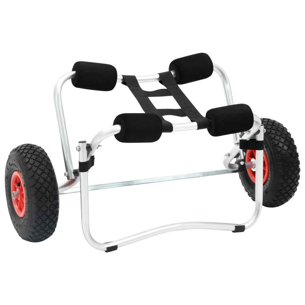 Hliníkový vozík na kajak / kánoi s robustními koly