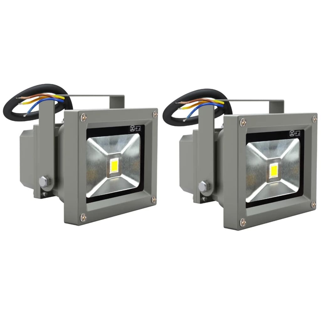 

vidaXL LED Bouwlamp 10 Watt (2 stuks)