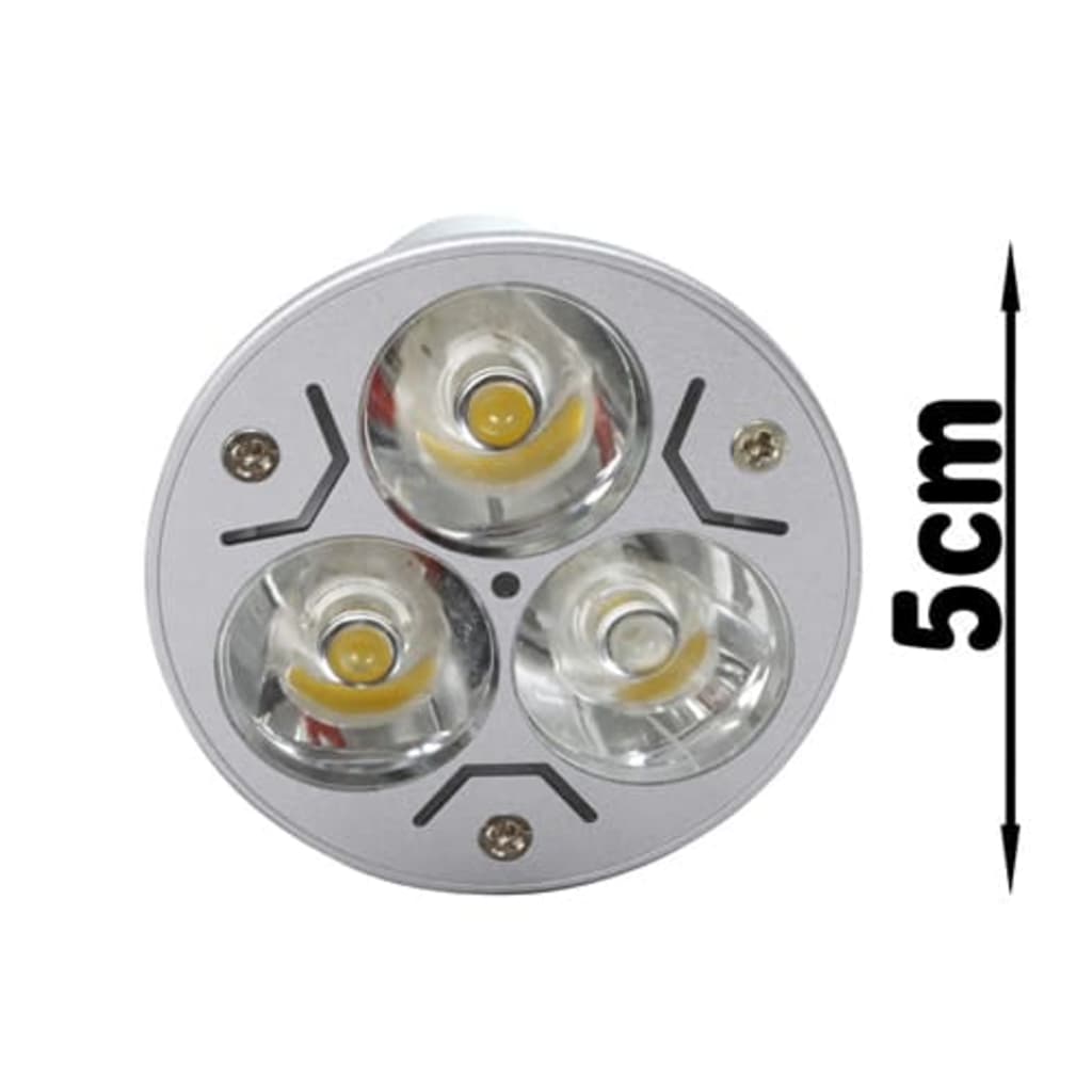 

vidaXL LED Spots GU10 3 Watt 300 Lumen (12 stuks)