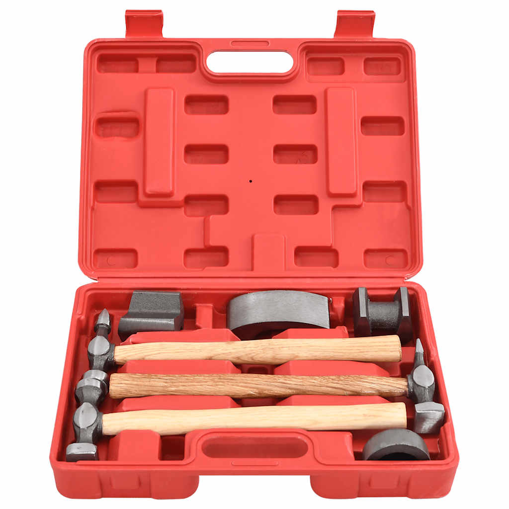 Kit De Marteaux De Carrosserie De Voiture Et De Bosses 7 Pcs VidaXL 10 width=274
