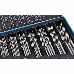 vidaXL 170 Piece Twist Drill Bit Set HSS