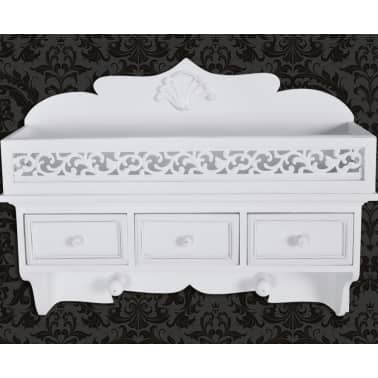 Vidaxl Wall Mounted Shelf With 3 Drawers Vidaxl Com Au