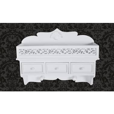 Vidaxl Wall Mounted Shelf With 3 Drawers Vidaxl Com Au